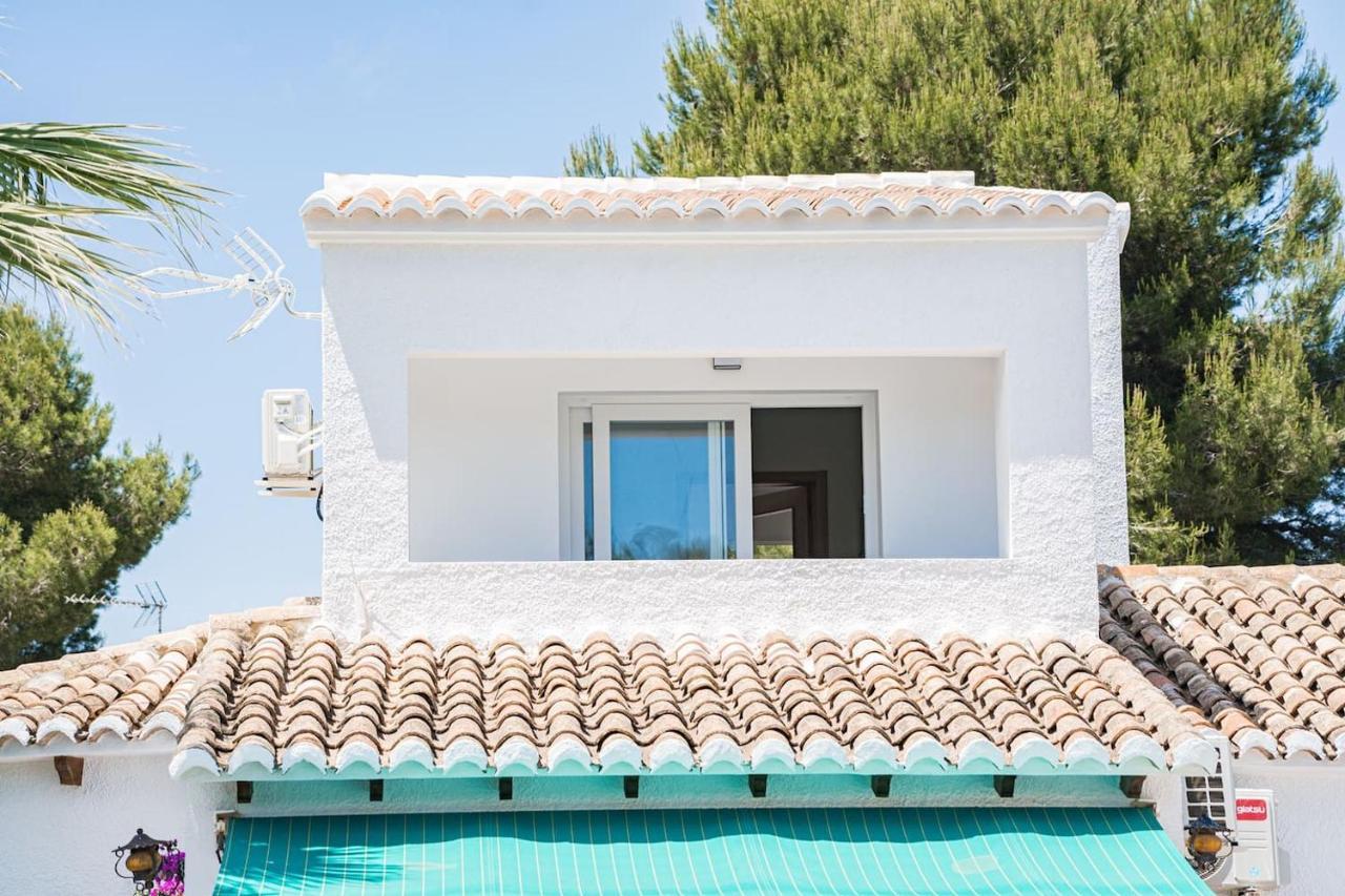 Casa Maria Top Floor Studio Apartment With Swimming Pool Javea Luaran gambar