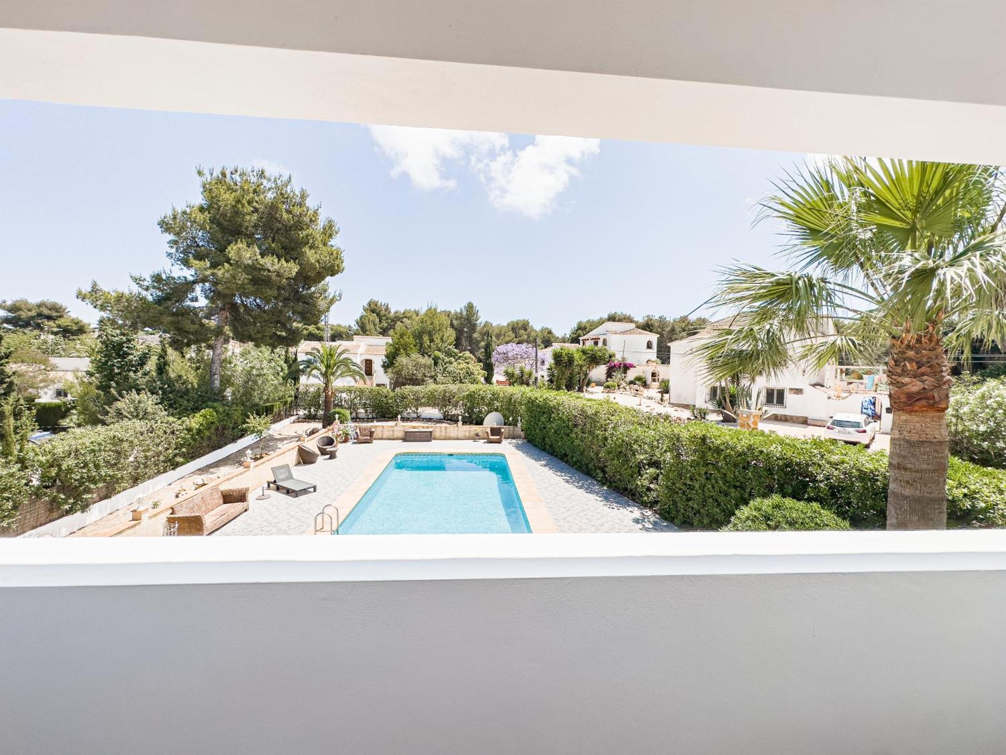 Casa Maria Top Floor Studio Apartment With Swimming Pool Javea Luaran gambar