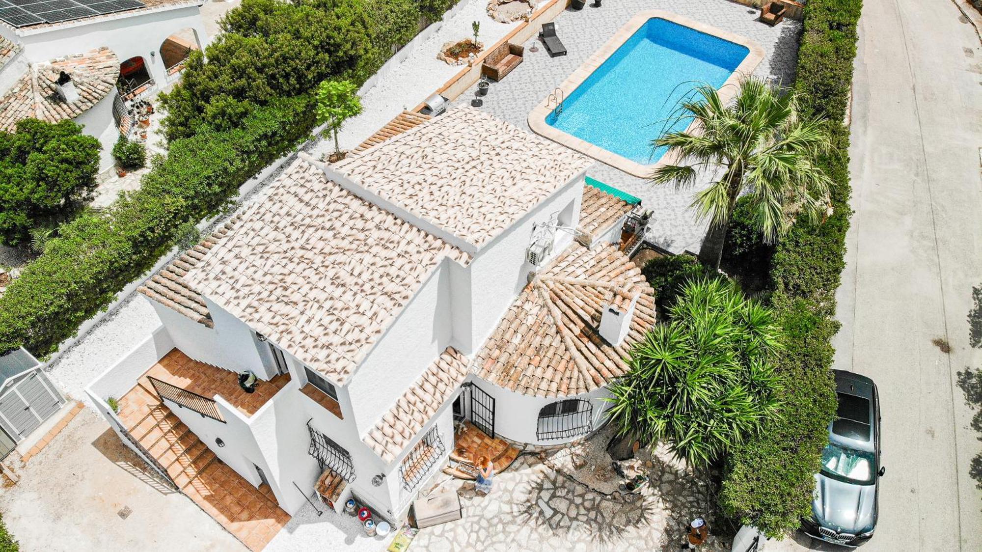 Casa Maria Top Floor Studio Apartment With Swimming Pool Javea Luaran gambar