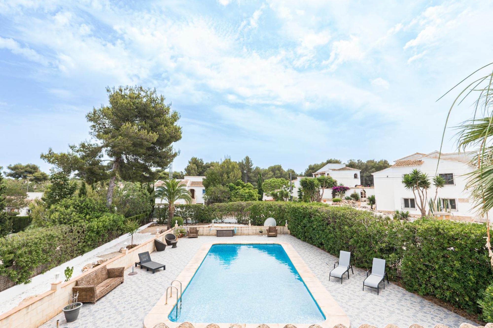 Casa Maria Top Floor Studio Apartment With Swimming Pool Javea Luaran gambar